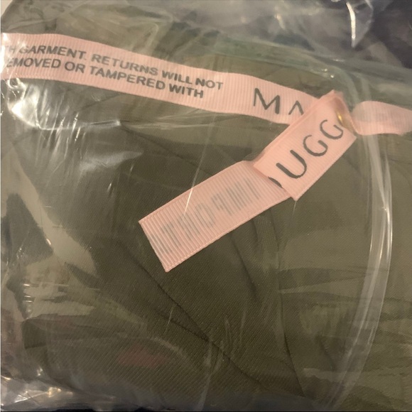 Leena Mac Duggal 26517 Foldover off-the-shoulder jersey gown size 4 NWT - Picture 7 of 9